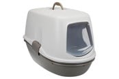 Katt - Trixie Berto Top cat litter tray with hood separ. system 39 × 42 × 59 cm taupe/light taupe - TX40162