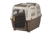 Hund - Trixie Skudo 5 transport box M: 59 × 65 × 79 cm taupe/sand - TX39743