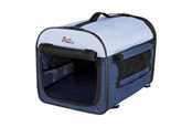 Hund - Trixie Soft Kennel Basic M: 55 × 65 × 80 cm dark grey/light grey - TX39704