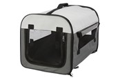 Hund - Trixie Soft Kennel Basic XS: 32 × 32 × 47 cm dark grey/light grey - TX39701