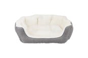 Hund - Trixie Davin bed oval 60 × 45 cm grey/cream - TX38975