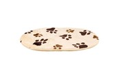 Hund - Trixie Joey cushion oval 54 × 35 cm beige - TX38922