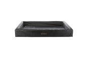 Hund - Trixie Remo vital bed square artificial leather 90 × 70 cm black - TX38300