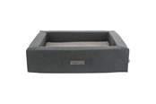 Hund - Trixie Bendson vital bed square 80 × 65 cm dark grey/light grey - TX38275