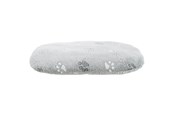 Hund - Trixie Nando cushion oval 105 × 75 cm light grey - TX37855