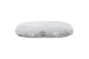 Hund - Trixie Nando cushion oval 80 × 55 cm light grey - TX37853