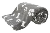 Hund - Trixie Dog Blanket Kenny Plush Grey 150x100cm - TX37097