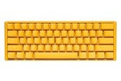 Tastatur - Ducky One 3 Yellow Mini 60% MX Brown - ND - Gamingtastatur - Uten numpad - Nordisk - Gul - DKON2161ST-BFIPDYDYYYC1