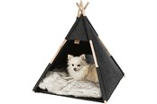 Hund - Trixie Hule-Tipi til Hunder – Koselig og Stilfull Hvileplass 55x65x55cm - TX36275