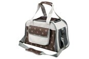 Hund - Trixie Libby carrier 25 × 27 × 42 cm brown/grey - TX28954