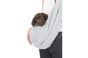 Hund - Trixie Junior Pet Front Carrier Soft Light Grey 22x20x60cm Up to 5kg - TX28948