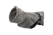 Hund - Trixie Bathrobe for dogs terry cloth XL: 75 cm grey - TX23575