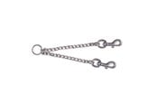 Hund - Trixie Twin chain coupler XS–M: 42 cm/2.0 mm - TX2251