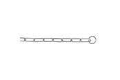 Hund - Trixie Long link choke chain XXL: 78 cm/4.0 mm - TX2155