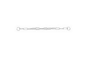 Hund - Trixie Long link choke chain L: 50 cm/3.0 mm - TX2149