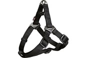 Hund - Trixie Premium One Touch harness L: 65–80 cm/25 mm black - TX204601