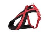 Hund - Trixie Premium touring harness M–L: 50–90 cm/25 mm red - TX204003