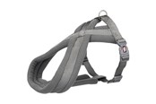 Hund - Trixie Premium touring harness S: 35–65 cm/20 mm graphite - TX203716