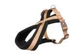 Hund - Trixie Premium touring harness S: 35–65 cm/20 mm caramel - TX203714