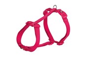 Hund - Trixie Premium H-harness L–XL: 75–120 cm/25 mm fuchsia - TX203511