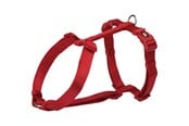 Hund - Trixie Premium H-harness M–L: 52–75 cm/20 mm red - TX203403