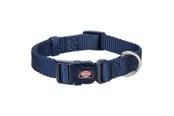 Hund - Trixie Premium collar S: 25–40 cm/15 mm indigo - TX202213