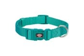 Hund - Trixie Premium collar S–M: 30–45 cm/15 mm ocean - TX201512