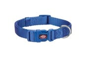 Hund - Trixie Premium collar S–M: 30–45 cm/15 mm royal blue - TX201502