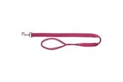 Hund - Trixie Premium leash L–XL: 1.00 m/25 mm orchid - TX200320