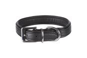 Hund - Trixie Active Comfort collar leather L–XL: 52–63 cm/35 mm black - TX18949