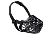 Hund - Trixie Muzzle plastic M–L black - TX17605