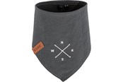 Hund - Trixie BE NORDIC neckerchief L: 50 cm dark grey with wind rose motif - TX17335