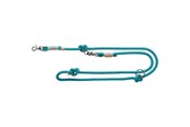 Hund - Trixie BE NORDIC adjustable leash L–XL: 2.00 m/ø 13 mm petrol/light grey - TX17232