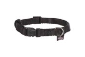 Hund - Trixie Classic collar S–M: 30–45 cm/15 mm black - TX14211