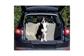 Hund - Trixie Car boot cover with bumper guard divisible 1.80 × 1.30 m beige/black - TX13238