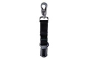 Hund - Trixie Seatbelt for car harnesses S–M: 45–70 cm/25 mm black - TX1289