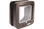 Katt - Sureflap Catdoor f.chip brown - K39011