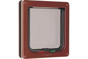 Katt - Petmate 4-Way Locking Cat Flap - Brown - K309B