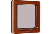 Katt - Petmate Lockable Cat Flap - Brown - K304B