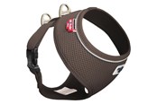 Hund - Curli Basic harness Air-Mesh brown XS - H82525