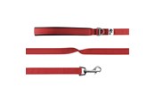 Hund - Curli Basic leash Nylon 140x1.5cm red - H82115