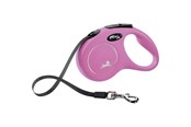 Hund - Flexi New Classic S leash 5 m pink - H7846P