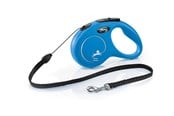 Hund - Flexi New Classic S Cord Leash 5 m Blue - H7841L