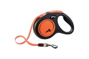 Hund - Flexi New NEON leash M 5M 25KG black/neon orange - H7829O