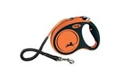 Hund - Flexi - Leash Xtreme M Tape 5M Black/Orange Max 35Kg - (600.8402) - H78018