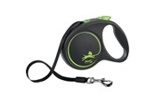 Hund - Flexi Black Design L leash 5 m 50 kg green - H78016G