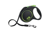 Hund - Flexi Black Design M leash 5 m 25 kg green - H78015G