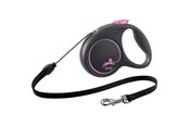 Hund - Flexi Black Design M leash 5 m 20 kg pink - H78013P