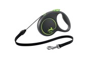 Hund - Flexi Black Design M leash 5 m 20 kg green - H78013G