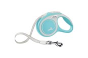 Hund - Flexi New Comfort XS Tape Leash 3m 12kg Light Blue - H78006LB